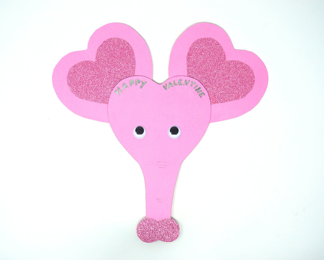 Elefanten Valentinskarte