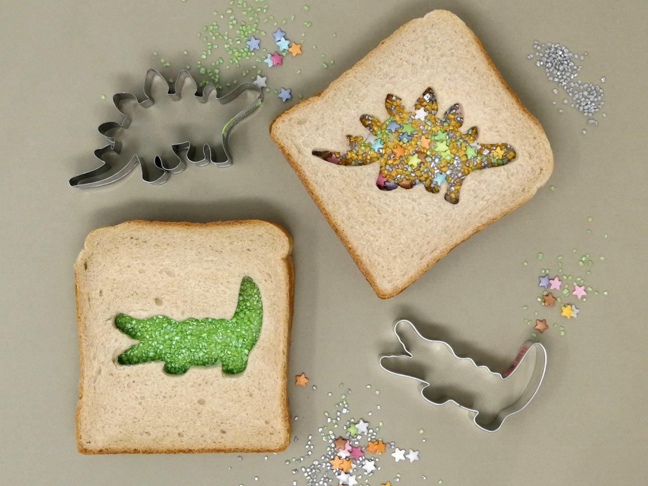 Zuckertoast Dino/ Krokodil