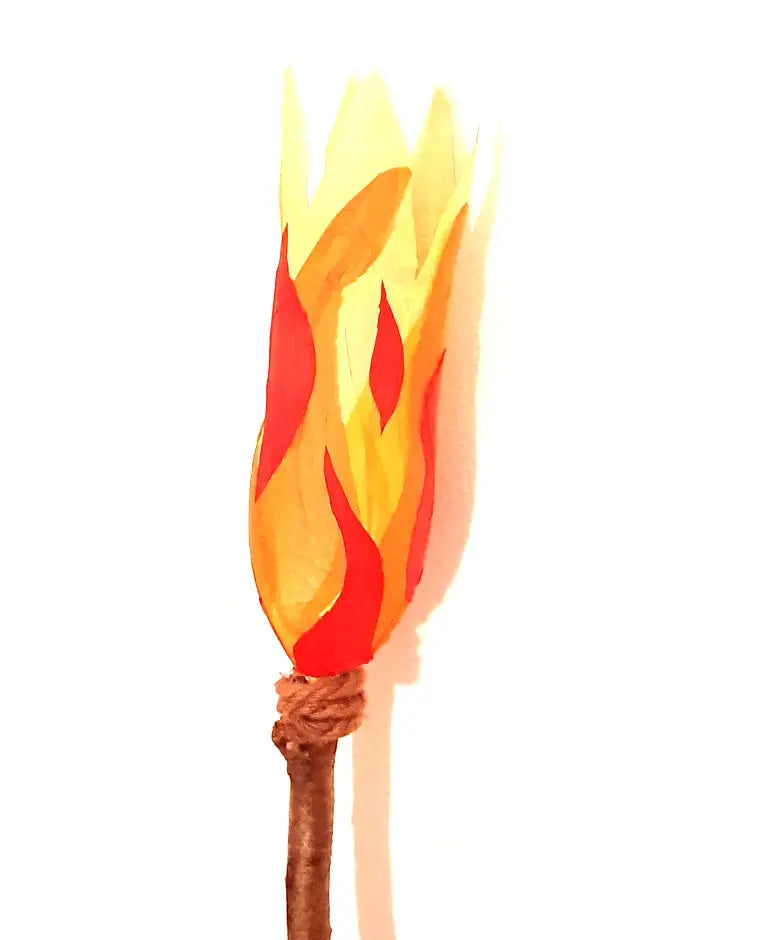 Flammenfackel Event Kids