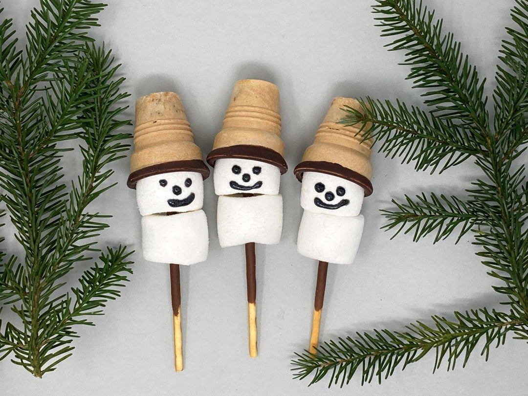 Marshmallow Schneemänner