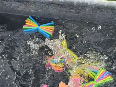 Wasserbomben aus Putzlappen Event Kids