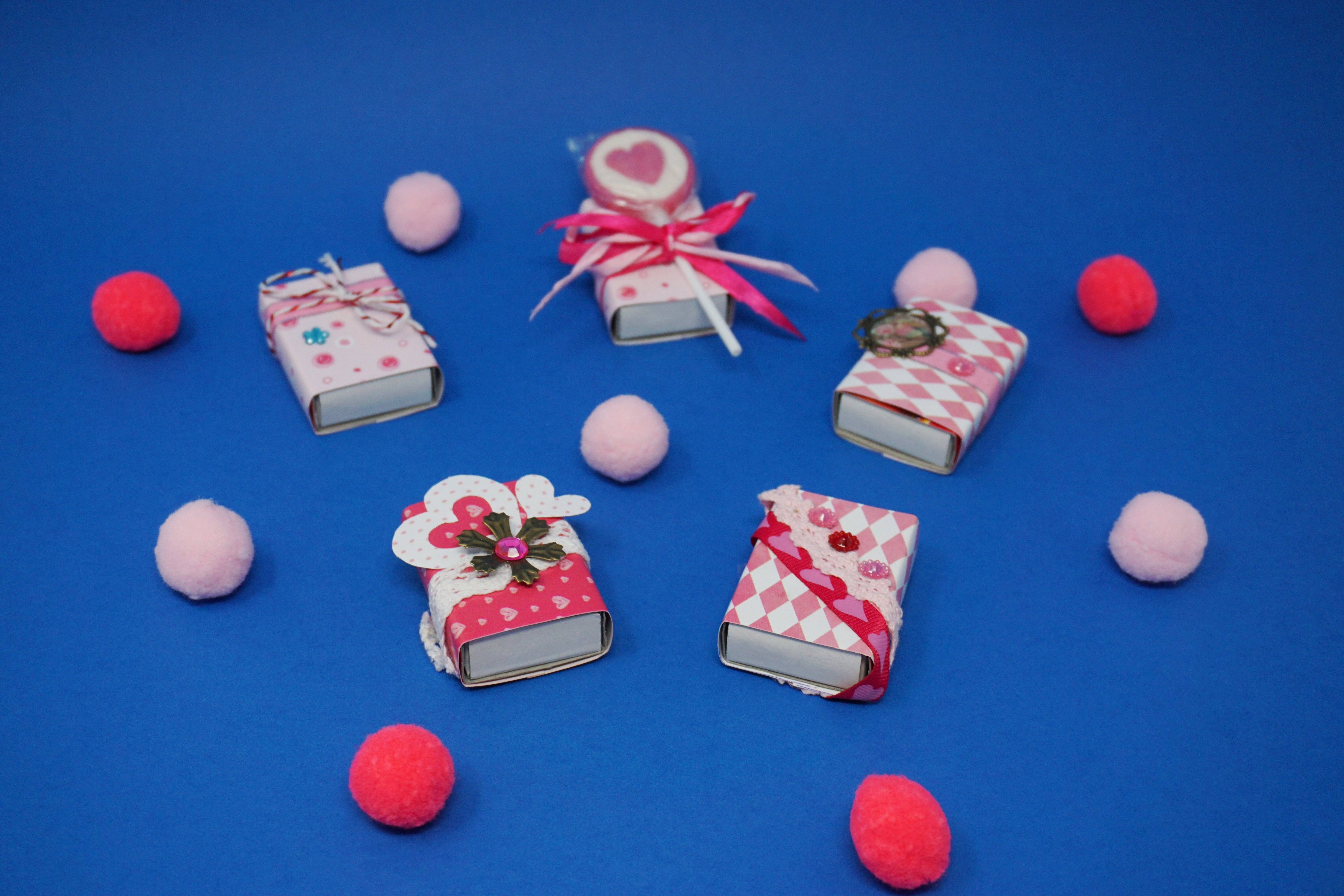 Herz- oder Valentinsschachteln