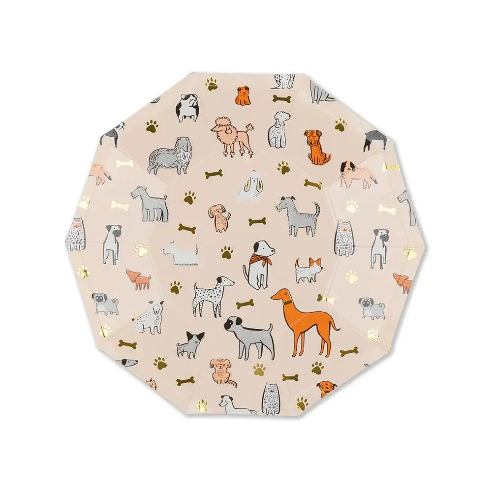 Bow Wow Pappteller Hunderassen Daydream