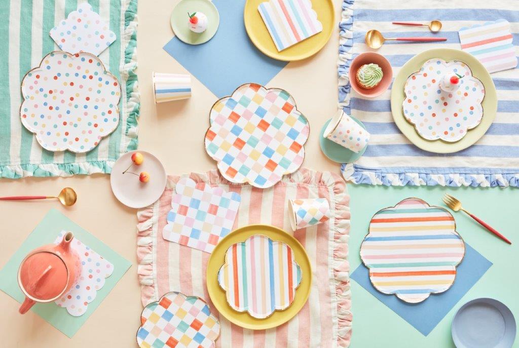 Colourful Servietten gross