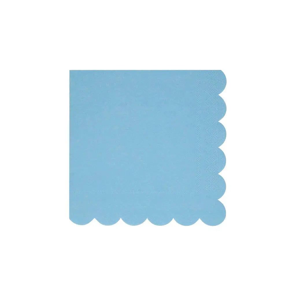 Cornflower Blue Servietten klein – Partyartikel Kindergeburtstag – Event Kids