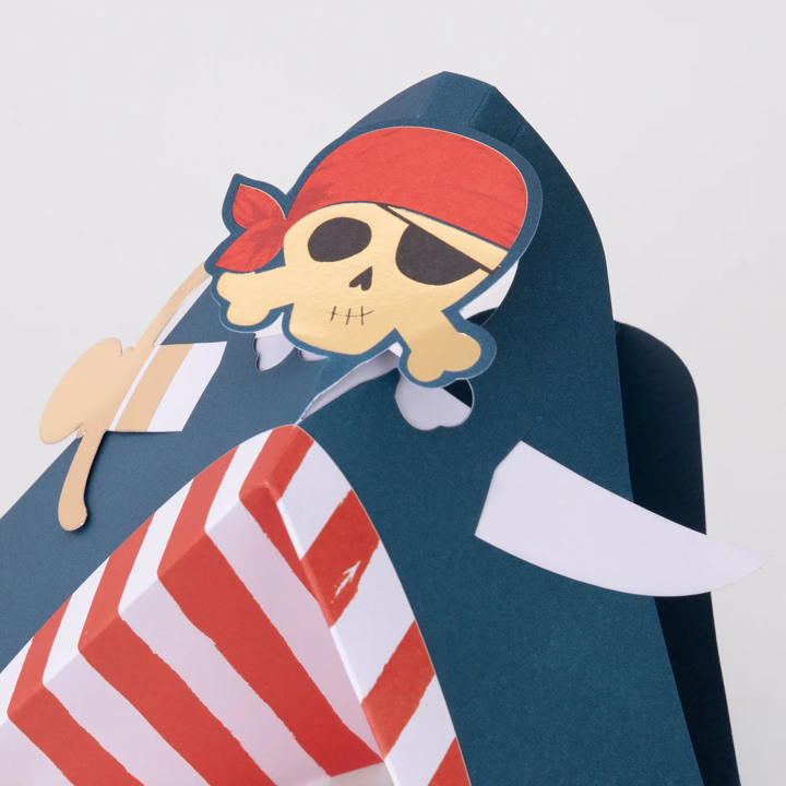 Pirate Gold Partybox (8 Personen)