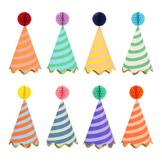 Stripe Happy Birthday Partybox (8 Personen)