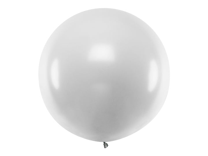 Jumbo Ballon Silber