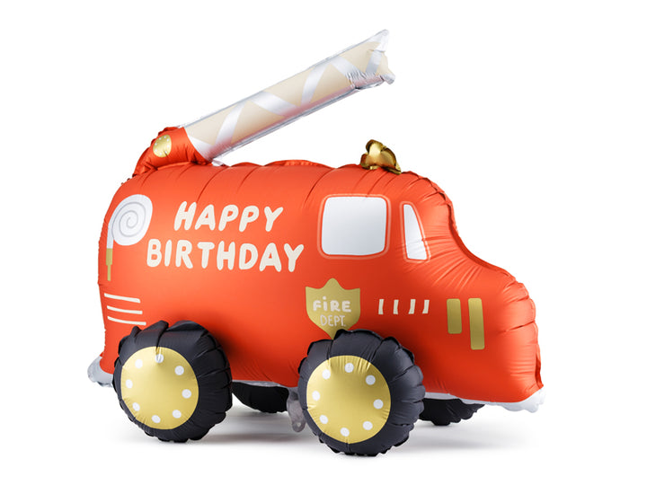 Feuerwehr Happy Birthday Folienballon