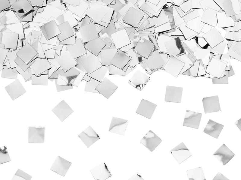 Champagner Konfettikanone silber