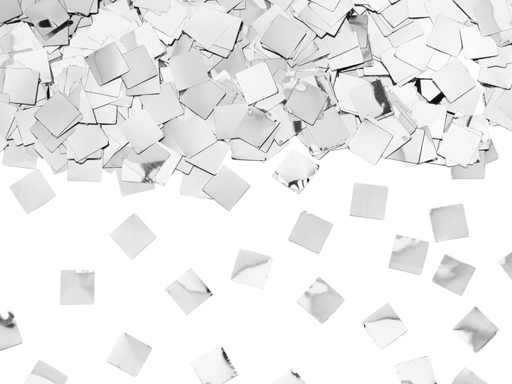 Champagner Konfettikanone silber