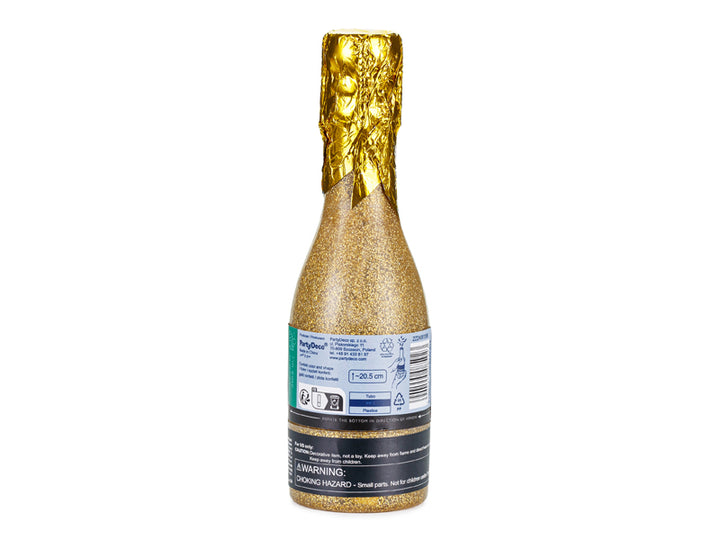 Champagner Konfettikanone gold