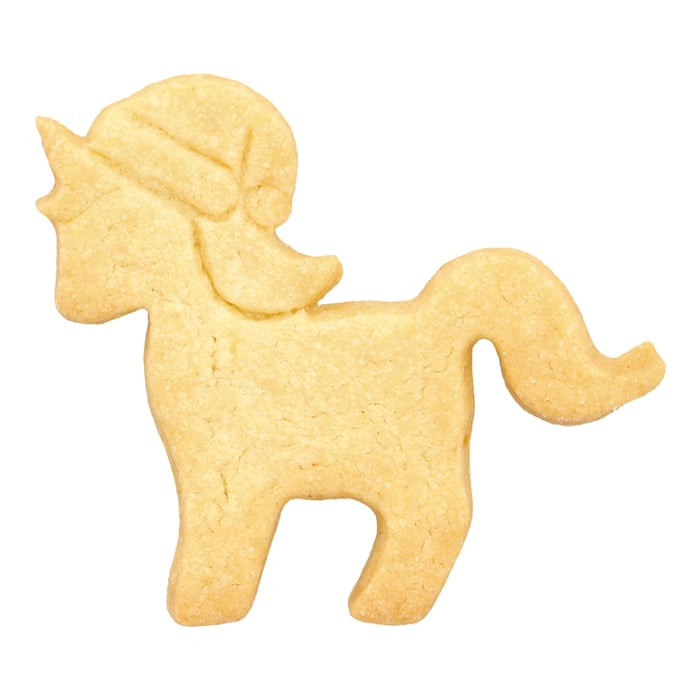 Ausstechform Weihnachtseinhorn