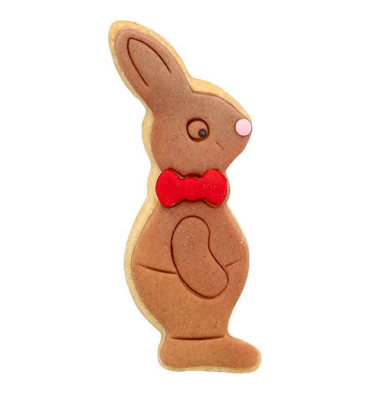 Ausstechform Hase mit Anzug