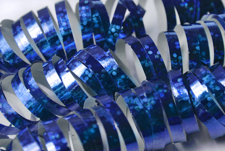 Luftschlange dunkelblau 1 Rolle