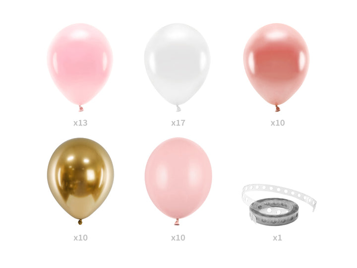 Ballongirlande rosa
