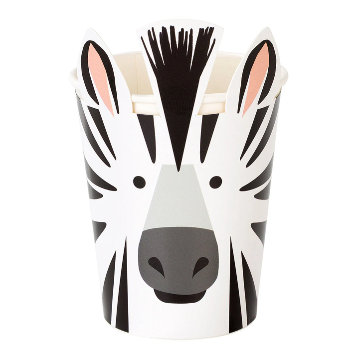 Zebra Pappbecher