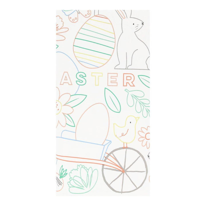 Papiertischdecke Activity Ostern