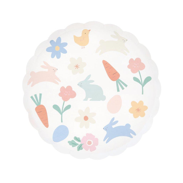 Osterfiguren Pappteller klein