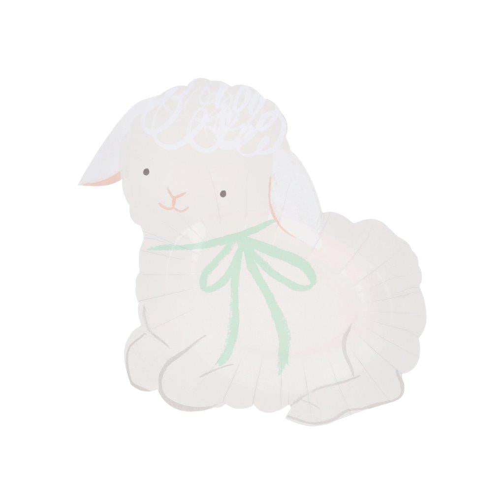 Tierkinder Figuren Pappteller