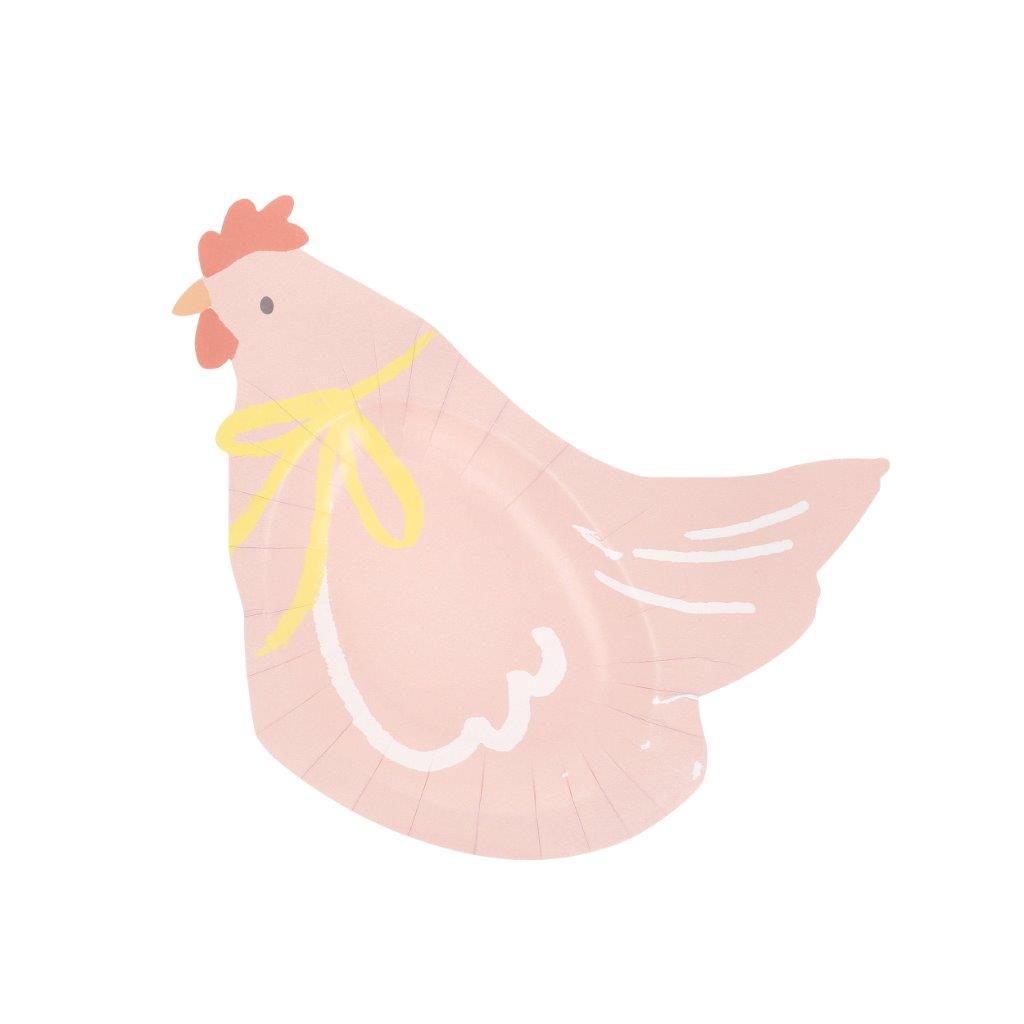 Tierkinder Figuren Pappteller