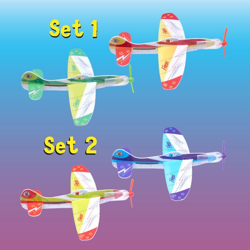 Speed Flugzeug 2er Set