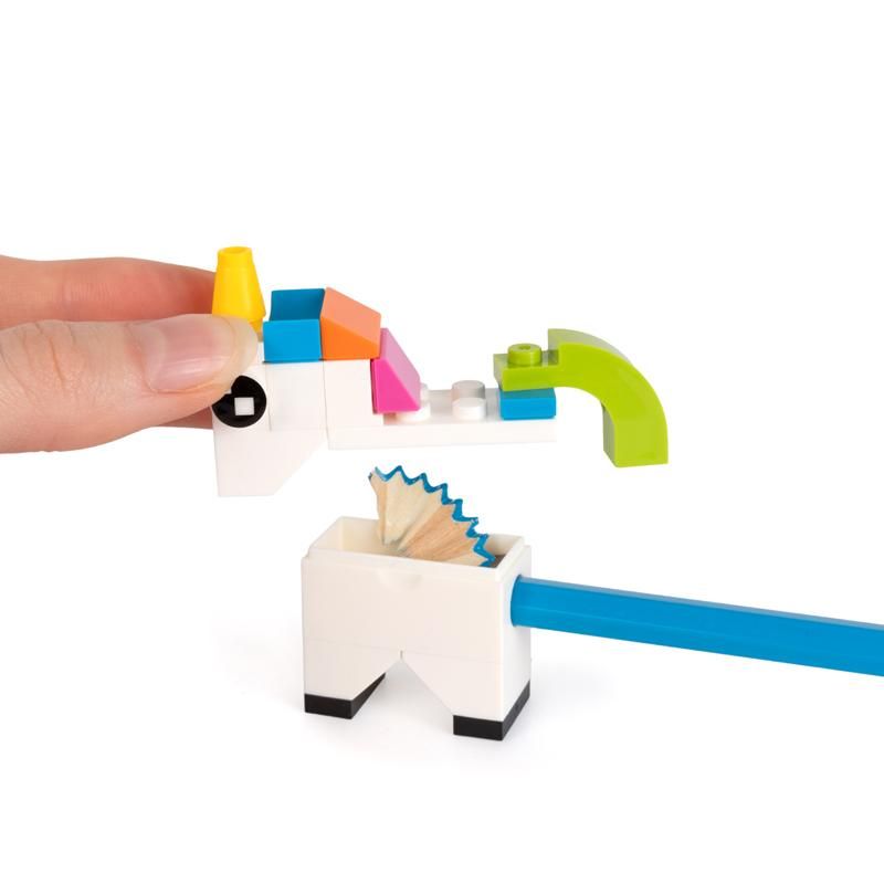 Einhorn Bausteine mit Anspitzer