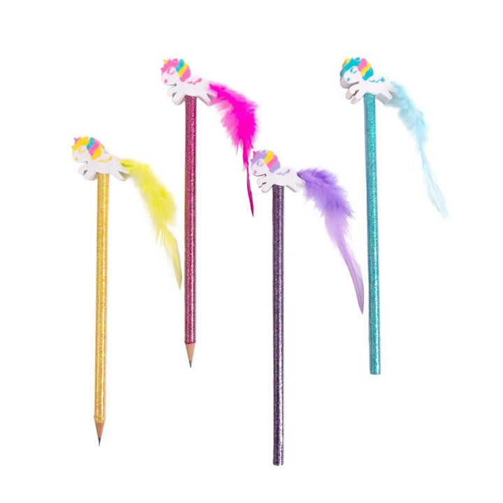 Einhorn Glitzer Bleistift
