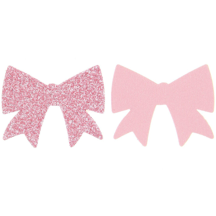 Konfetti rosa Schleifen