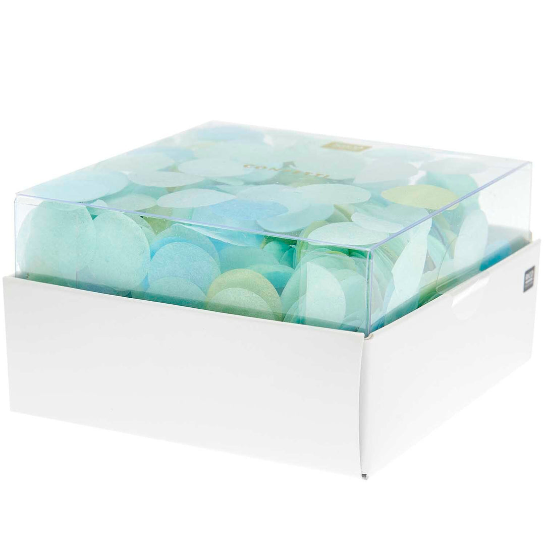 Konfetti Blau-Grün Mix