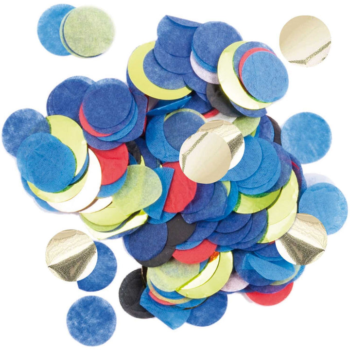 Konfetti Blau-Bunt Mix