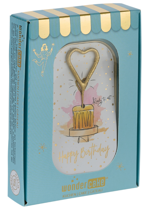 Happy Birthday Wondercake blau