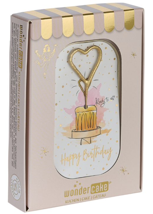 Happy Birthday Wondercake rosa