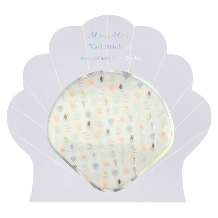 Meerjungfrau Nagelsticker