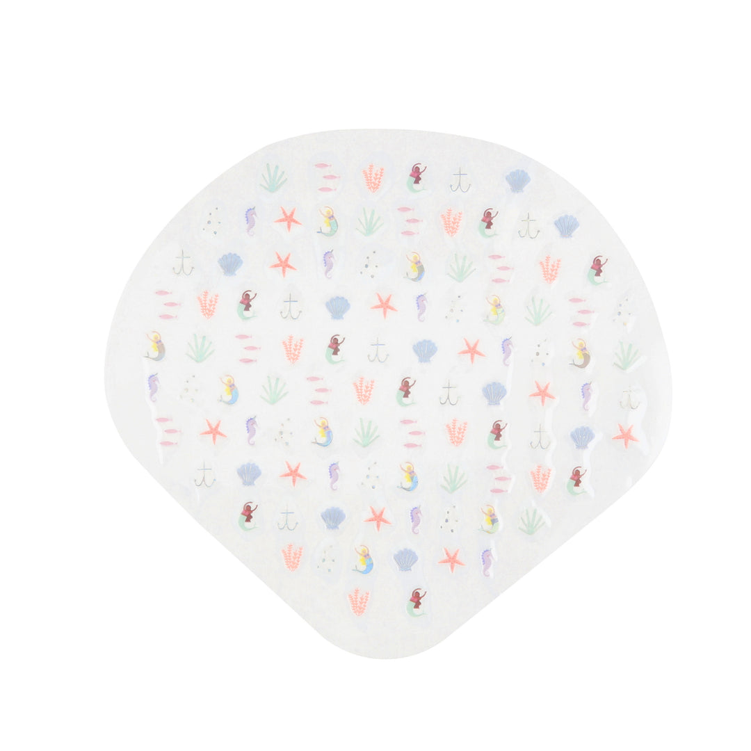 Meerjungfrau Nagelsticker