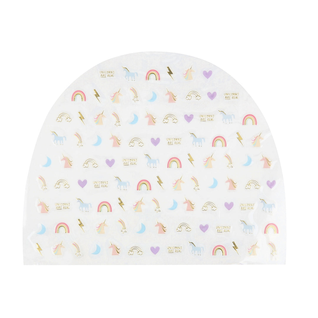 Rainbow Unicorn Nagelsticker
