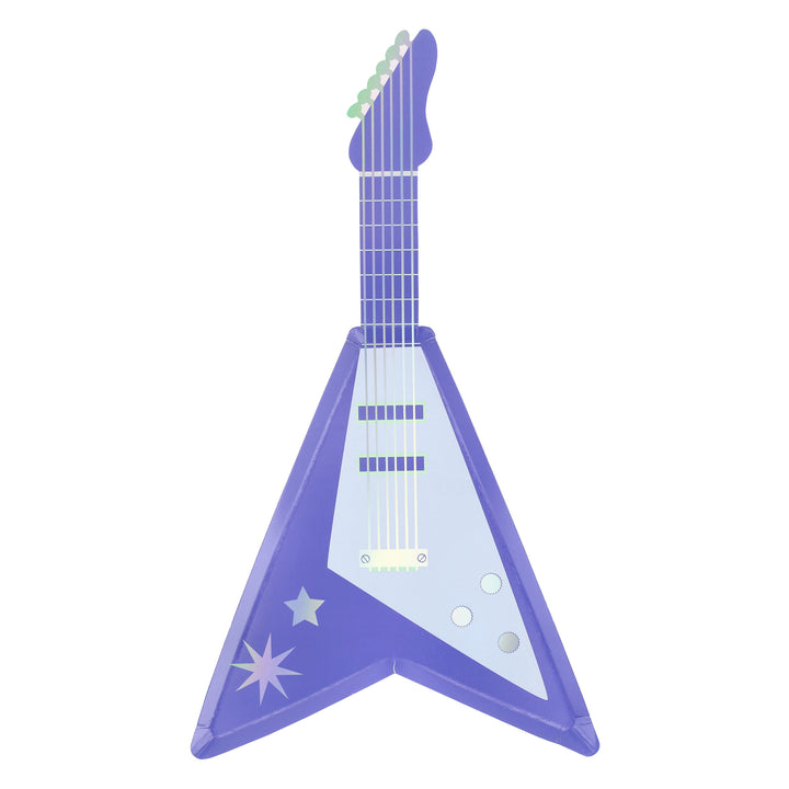 E-Gitarre Pappteller