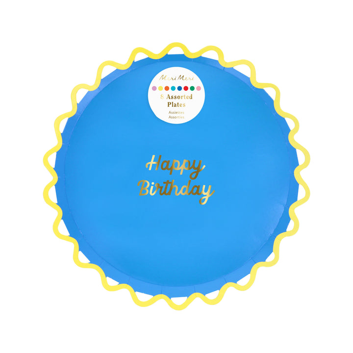 Wiggle Pappteller klein