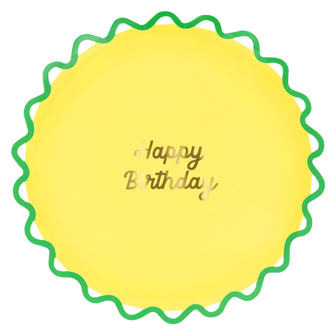 Wiggle Pappteller gross