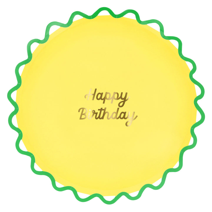 Wiggle Pappteller gross