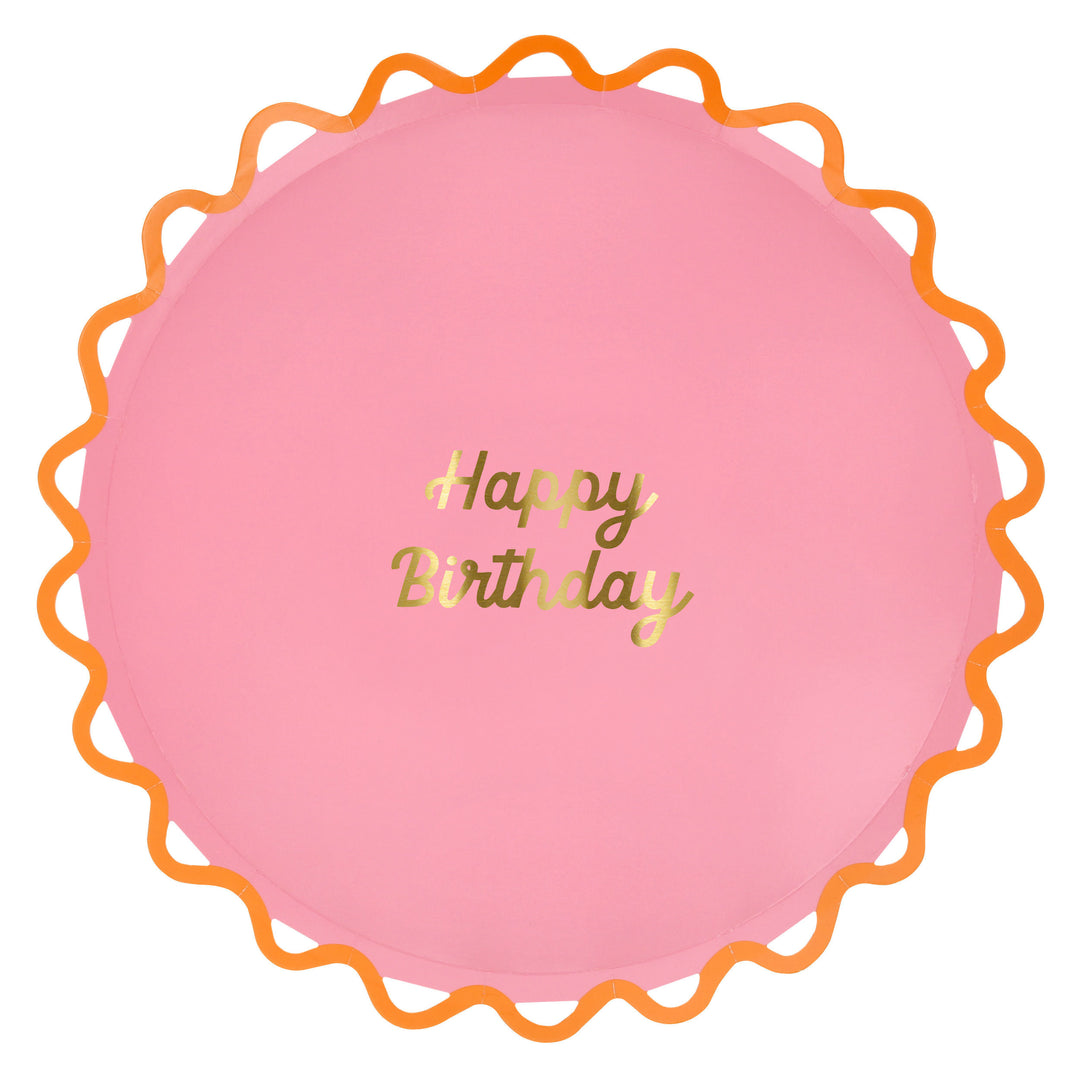 Wiggle Pappteller gross