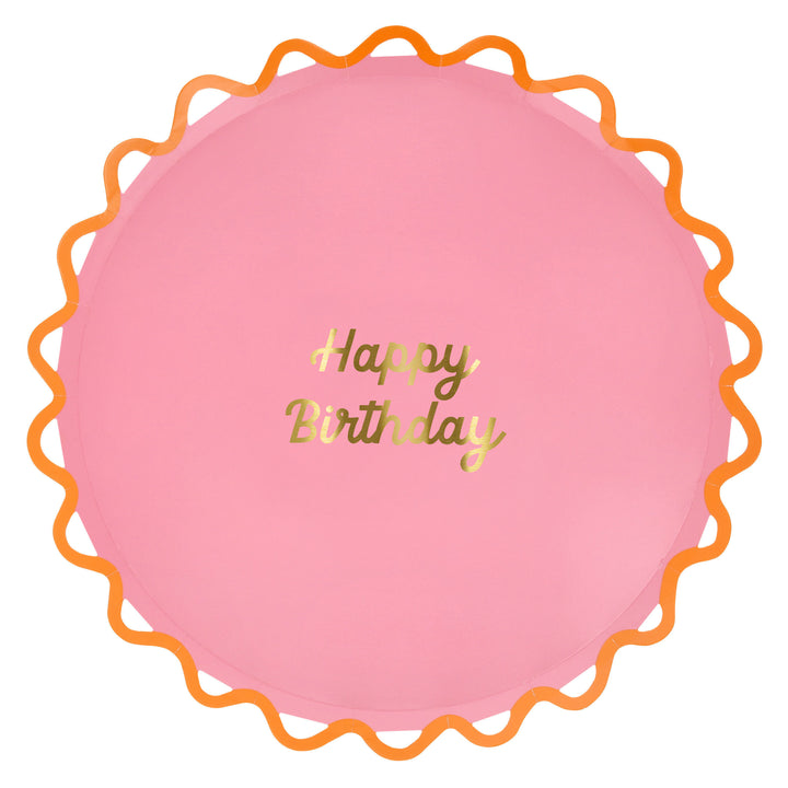 Wiggle Pappteller gross