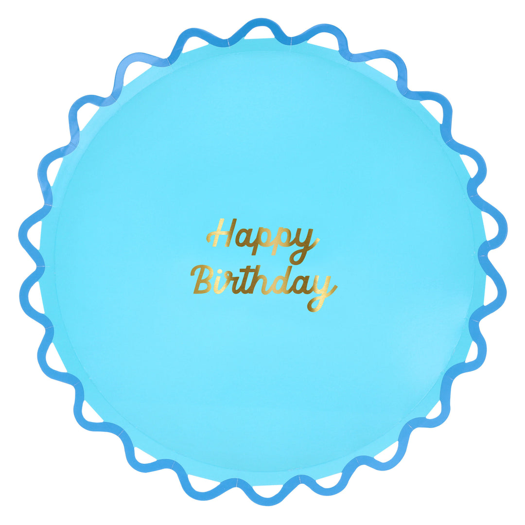 Wiggle Pappteller gross