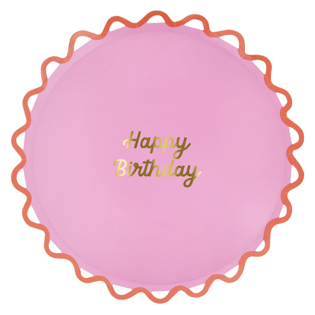 Wiggle Pappteller gross