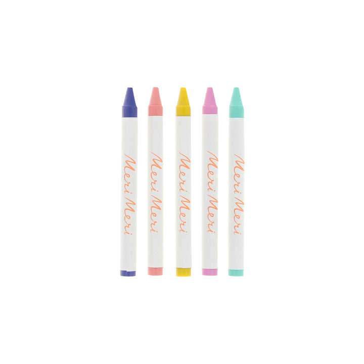 Meerjungfrau Malrolle klein mit Stiften