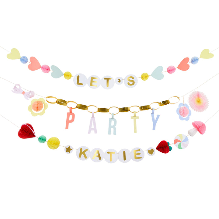 Charmed Girlande (personalisierbar)