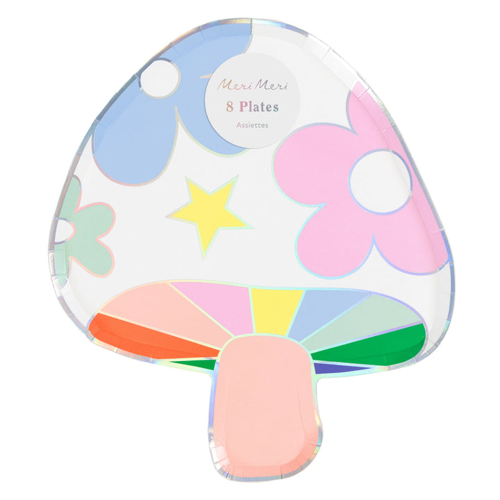 Groovy Mushroom Pappteller