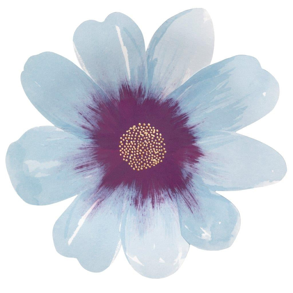 Flower Garden Pappteller gross (4 Farben)