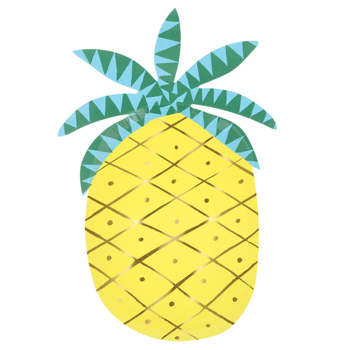 Ananas Pappteller
