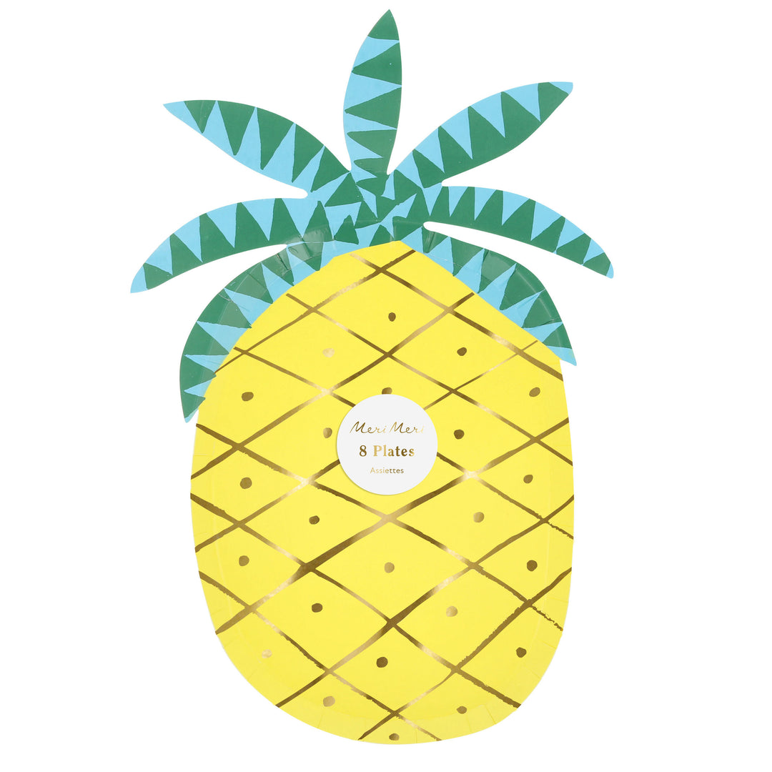 Ananas Pappteller